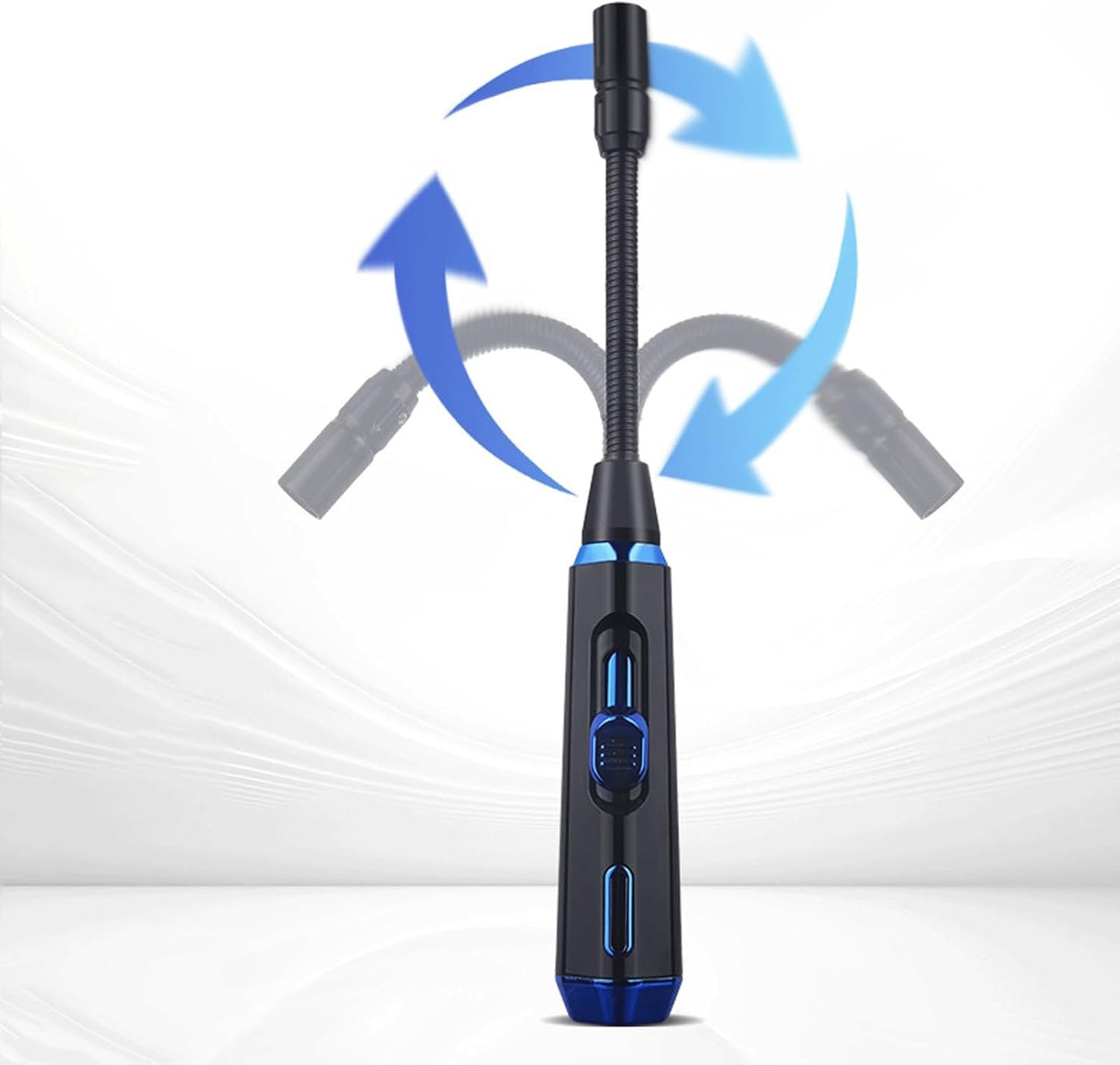 Honest Refillable Butane Lighter, Extra Long Jet Lighter, Multi-Purpose Lighter for Candle Camping (Butane not Included)