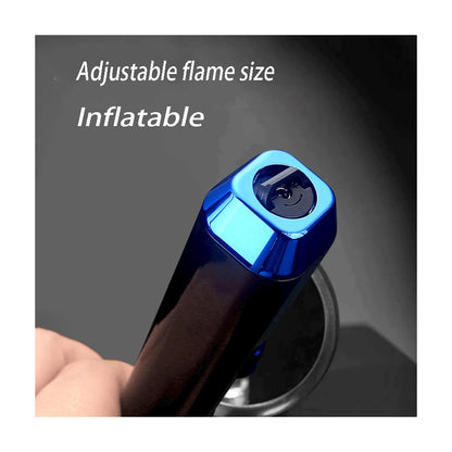 Honest Refillable Butane Lighter, Extra Long Jet Lighter, Multi-Purpose Lighter for Candle Camping (Butane not Included)