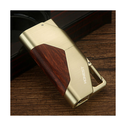 Honest Windproof Lighter, Metal Keychain Multi-Function Igniter for BBQ, Crafting, and Daily Use