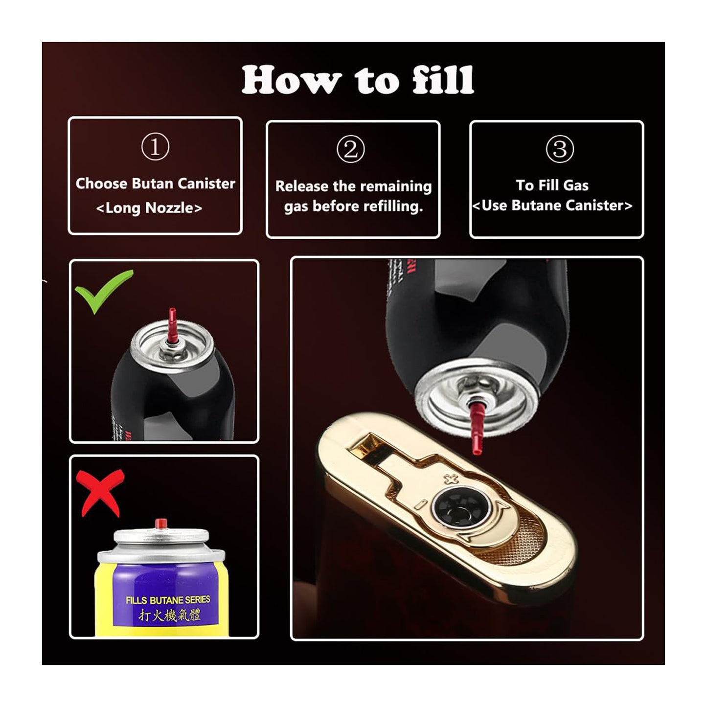 HONEST Double Jet Flame Torch Lighter – Pocket Lighter Gift for Men, Ideal for BBQ, Kitchen, Fireplace, and Candles