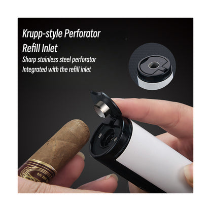 Honest Angled Metal Refillable Jet Torch Lighter, Portable Mini Multi-Function Heating Tool, Wholesale