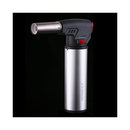 HONEST Baicheng Jet Flame Lighter – Creative Outdoor Metal Gas Torch Lighter for BBQ and Fire Starting