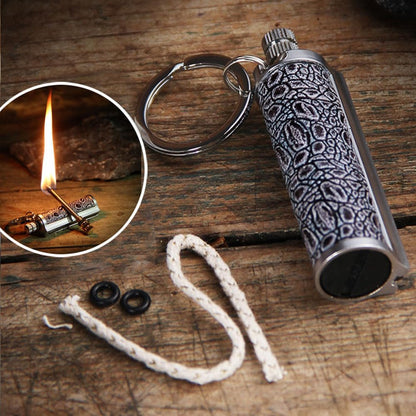 Honest Dragon’s Breath Immortal Lighter, Permanent Match Metal, Lighter Keychain with Gift Box, Reusable Survival Fire Starter Lighter, Best Gift Ideas
