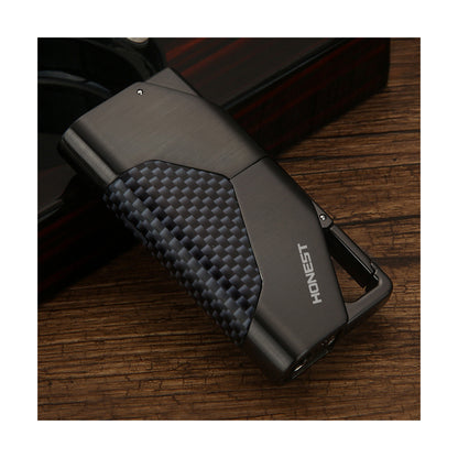 Honest Windproof Lighter, Metal Keychain Multi-Function Igniter for BBQ, Crafting, and Daily Use