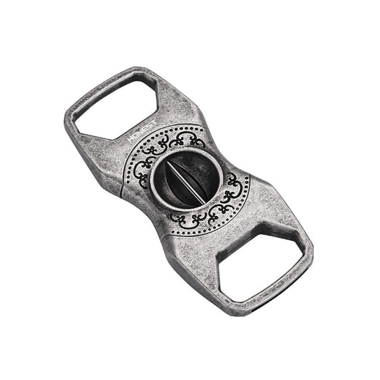 Honest Cigar Cutter V-Stainless Steel Carved Sharp Blade with Gift Box