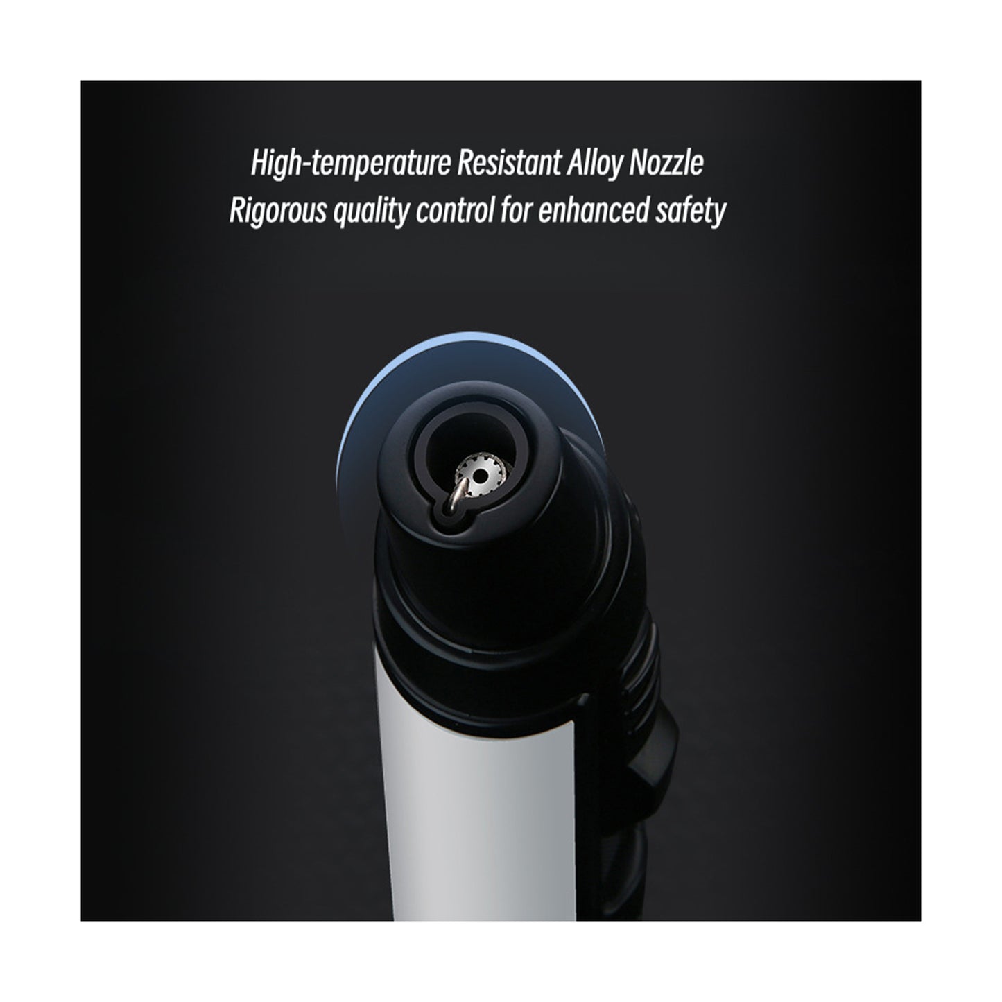 Honest Angled Metal Refillable Jet Torch Lighter, Portable Mini Multi-Function Heating Tool, Wholesale