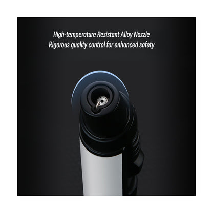 Honest Angled Metal Refillable Jet Torch Lighter, Portable Mini Multi-Function Heating Tool, Wholesale