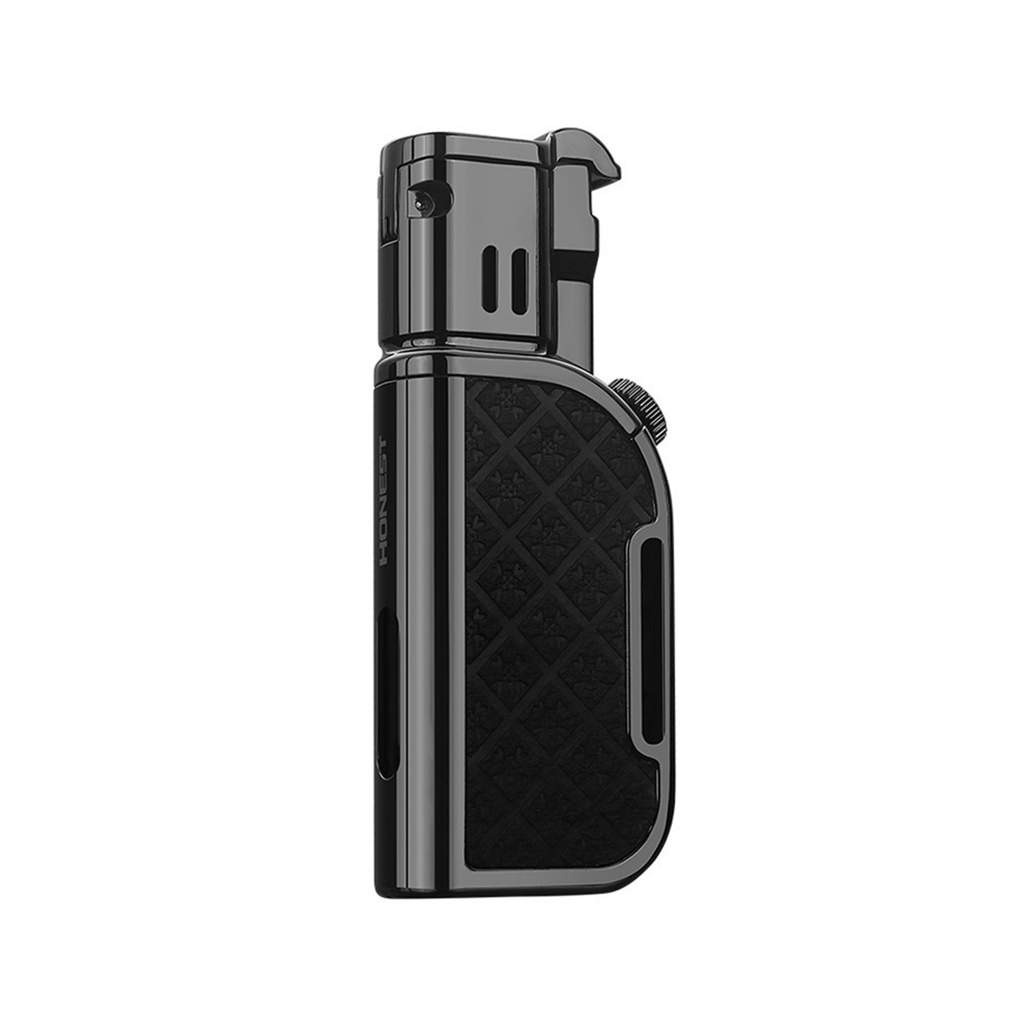Honest Jet Torch Lighter, Soft/Jet Flame Switchable Lighters, Butane Refillable Lighter with Foldable Punch and Adjustable Flame Dial, Cool Lighters for Men/Husband (Fuel not Included)