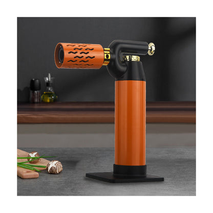 Honest Windproof Metal Torch Lighter Refillable Butane High Heat Igniter for Outdoor Baking Dental Jewelry and Soldering