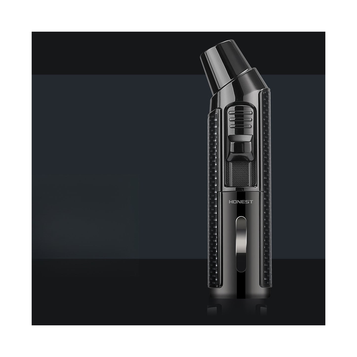 Honest Angled Metal Refillable Jet Torch Lighter, Portable Mini Multi-Function Heating Tool, Wholesale