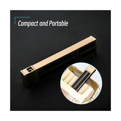Honest Authentic Slim Windproof Metal Lighter, Portable and Stylish, Premium Gift for Boyfriend