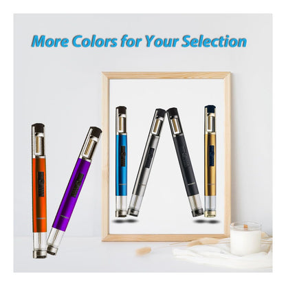 HONEST Refillable Butane Torch Lighter – Single Jet Flame for Candles, Grilling, BBQ, and Camping