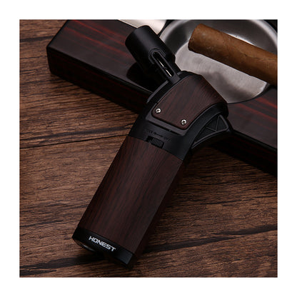 Honest Small Jet Flame Butane Torch Lighter Refillable Metal High Heat Windproof Ignition Tool