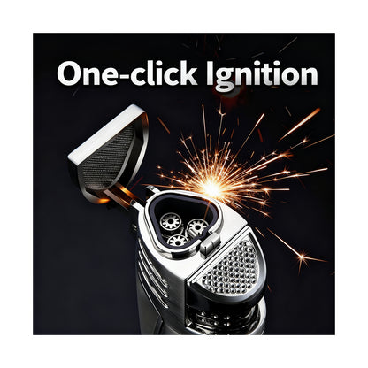 Honest Torch Windproof Lighters Adjustable Lighters Cigarros Refillable Easy to Use Lighter Portable Lighter Camping BBQ Kitchen