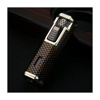 Honest Vintage Refillable Butane Jet Flame Metal Lighter Luxury Creative Personalized Gift for Boyfriend
