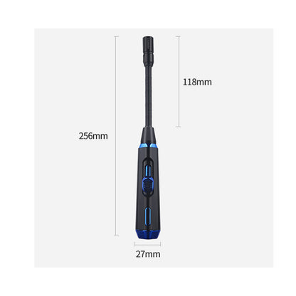 Honest Refillable Butane Lighter, Extra Long Jet Lighter, Multi-Purpose Lighter for Candle Camping (Butane not Included)