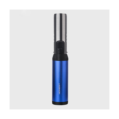 Honest Blow Torch Lighter Outdoor Windproof Lighter Refillable Torch Lighter for cocktail smoker，toast, marshmallows, Creme Brulee, BBQ, and hookah coals