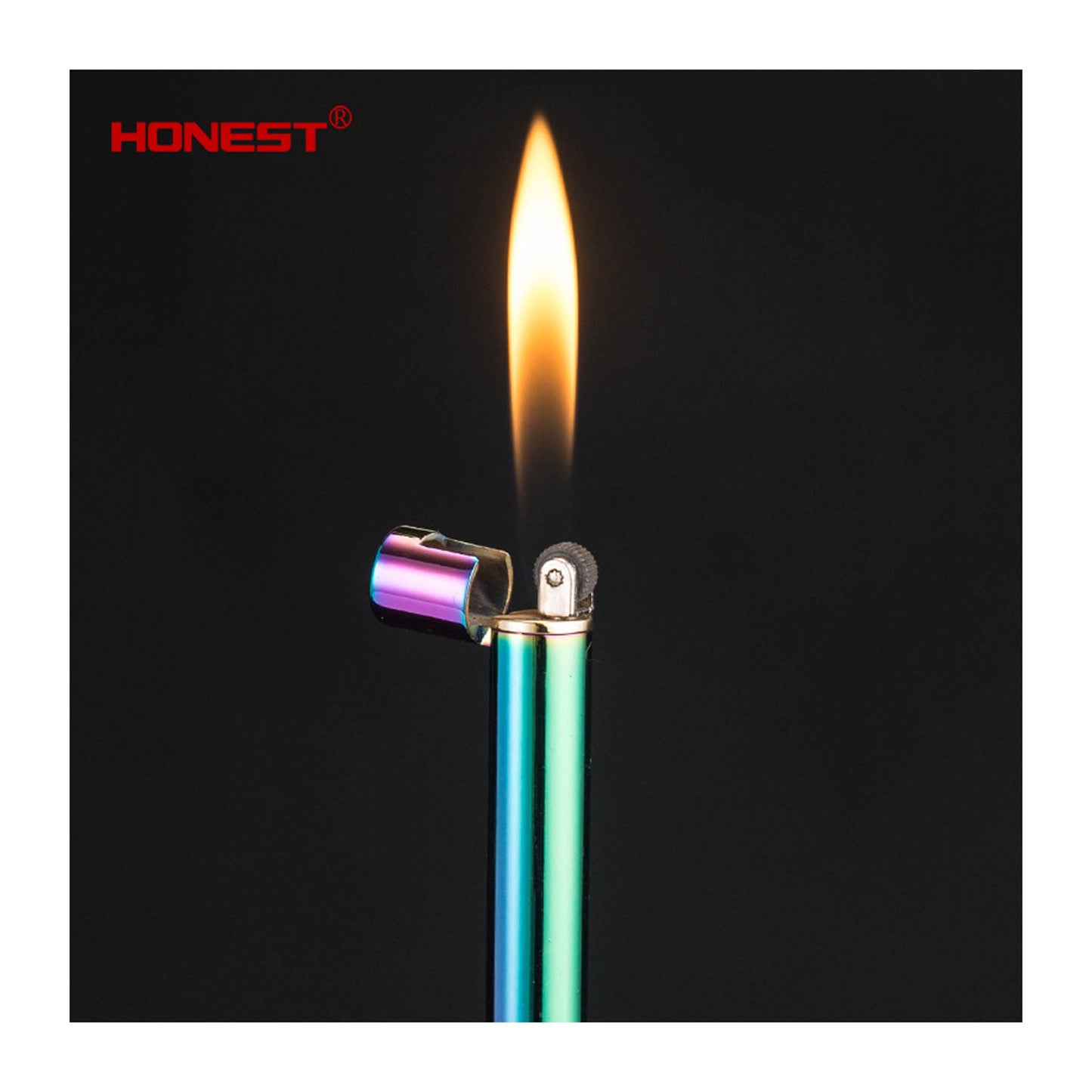 Honest Grinding Wheel Ignition Pen Lighter (Soft Flame), with Gift Box