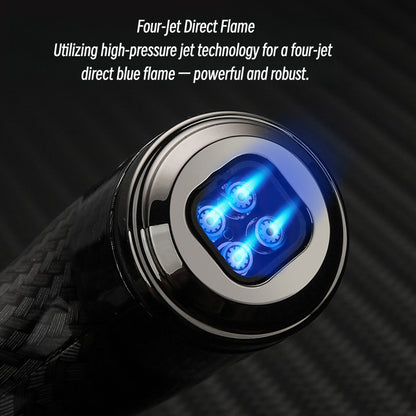 Honest Direct Jet Torch Windproof Lighter Metal Welding Torch Refillable Lighter for Barbecue Pig Hair Burning and Moxibustion