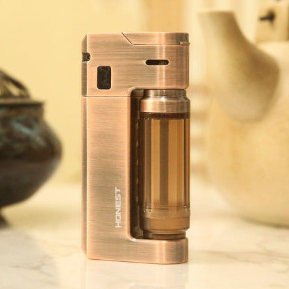 Honest Voice-Control Electric Arc Lighter – High-Tech Futuristic Design, Creative Gift for Men, Large Capacity Rechargeable Flame-Free Ignition Device