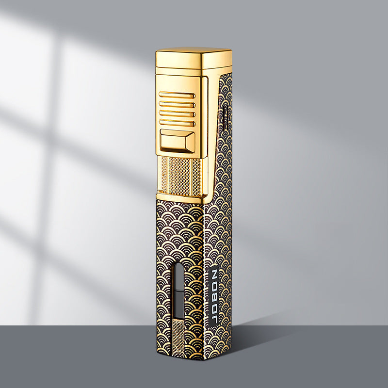 Windproof Creative Compact Lighter – Refillable Igniter for Aromatherapy and Fire Lighting, Perfect Gift for Boyfriend
