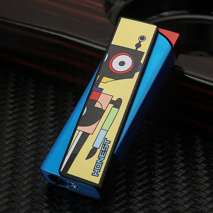 Honest New Windproof Butane Metal Torch Lighter with Blue Flame for Incense, Moxibustion, and Fire Starter Wholesale