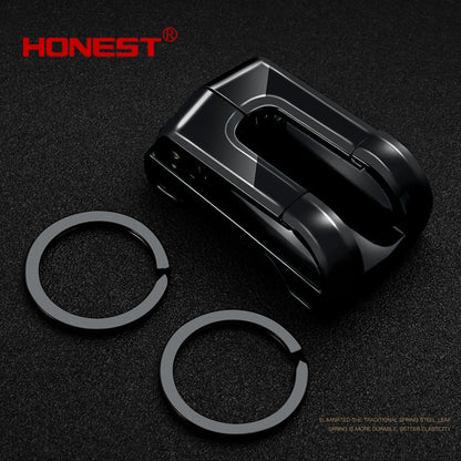 Honest Men's Belt Keychain - Premium Waist Hook, Anti-Lost Car Key Holder, Creative & Minimalist Design