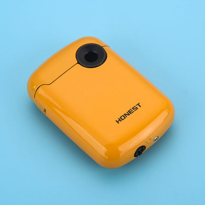Honest New Inflatable Windproof Lighter – Durable Metal Build, Trendy Portable Design, Refillable Butane Torch Lighter for Outdoor & Everyday Use