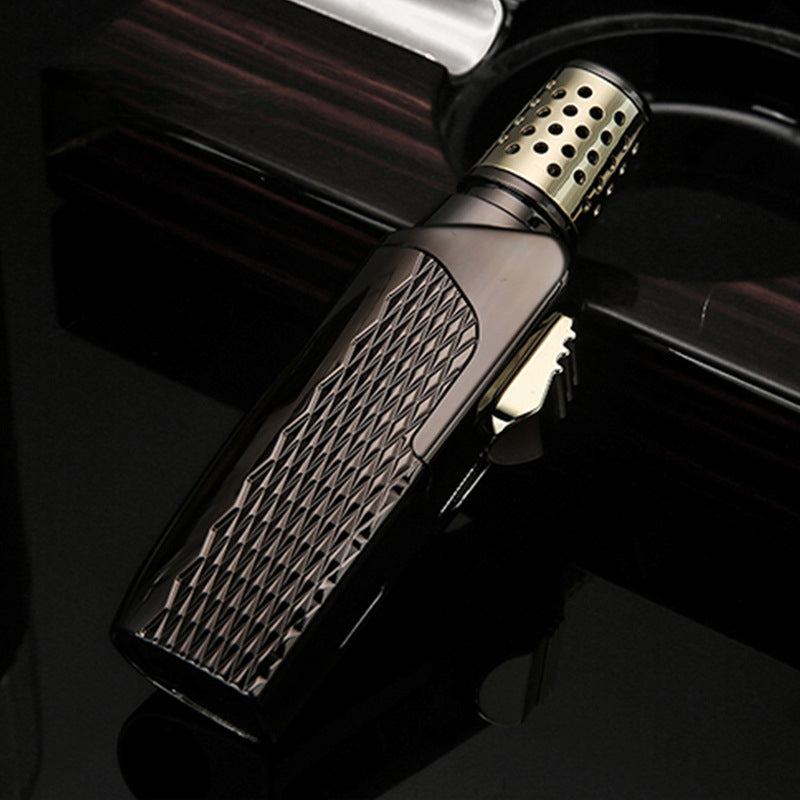 Honest New Metal Engraved Windproof Refillable Lighter Durable Flame Igniter for Aroma Therapy and Incense Wholesale
