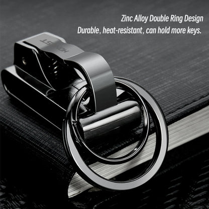 Honest Men's Minimalist Leather Belt Keychain – Creative Waist Belt Key Holder, Car Gifts, Wholesale