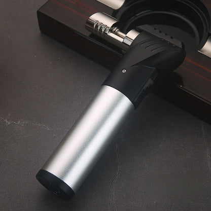 Honest Windproof Lighter Dual Jet Refillable Torch Burner for Baking, BBQ, Jewelry High-Temperature Welding Wholesale
