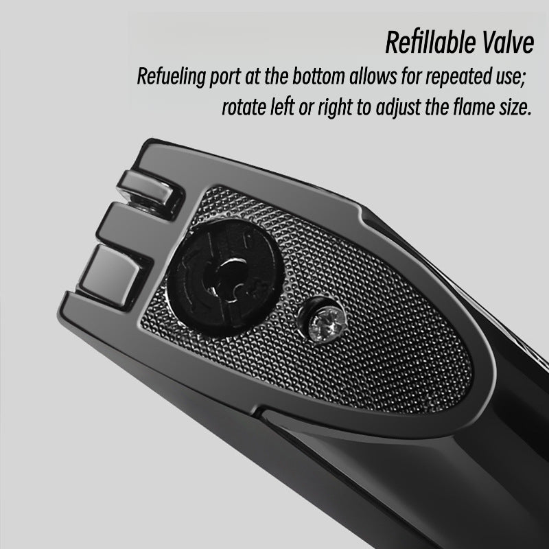 Honest Windproof Torch Lighter for Moxibustion – High-Capacity Portable Outdoor Lighter for Cross-Border Sales