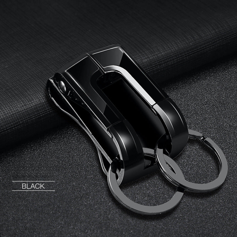 Honest Men's Belt Keychain - Premium Waist Hook, Anti-Lost Car Key Holder, Creative & Minimalist Design