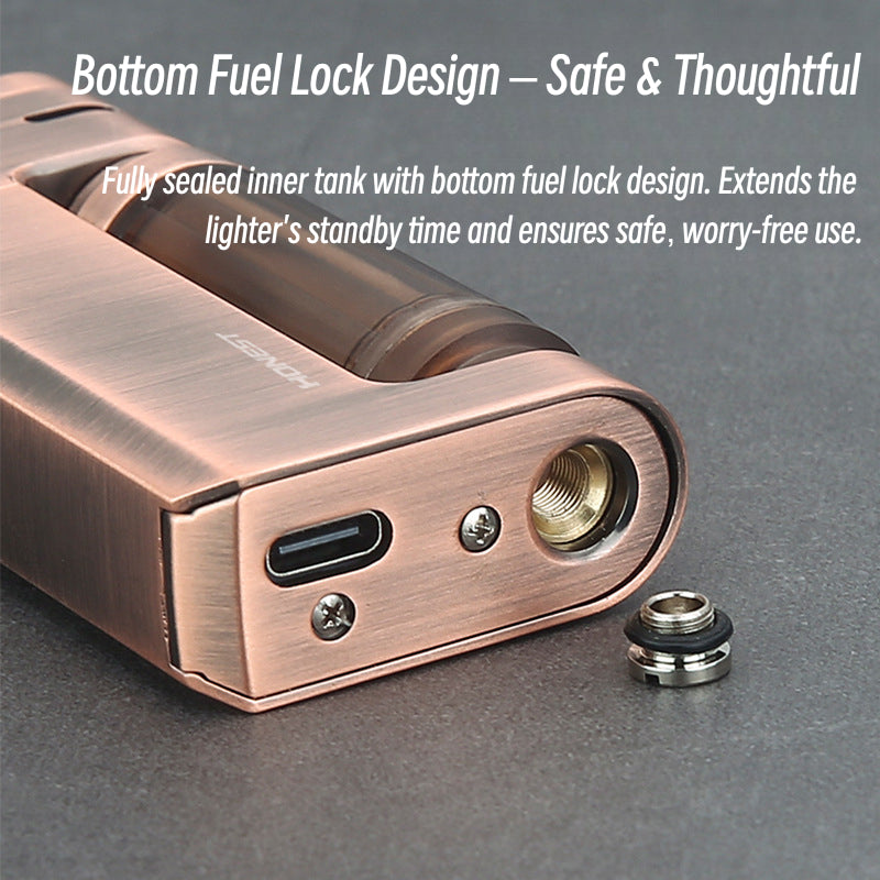 Honest Voice-Control Electric Arc Lighter – High-Tech Futuristic Design, Creative Gift for Men, Large Capacity Rechargeable Flame-Free Ignition Device