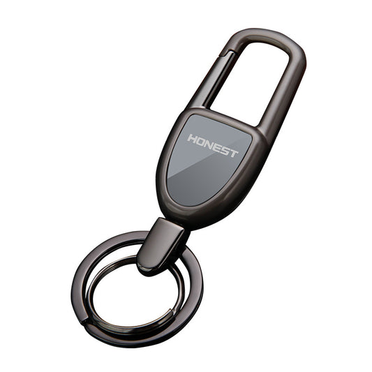 HONEST BaiCheng Men's Metal Car Keychain - Creative Gift for Men & Women, Wholesale Direct from Manufacturer