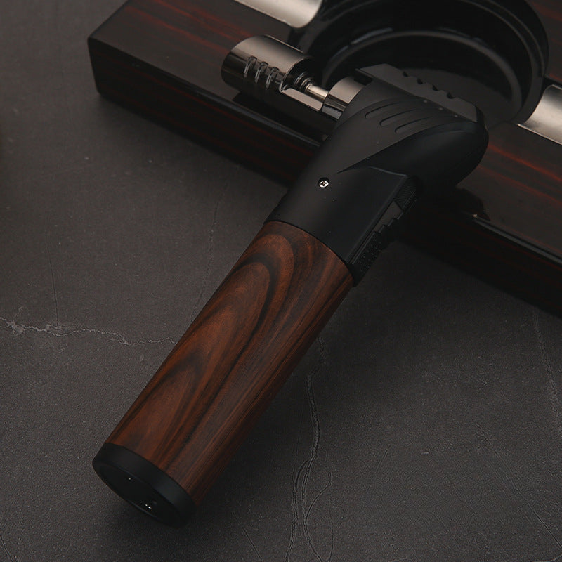 Honest Windproof Lighter Dual Jet Refillable Torch Burner for Baking, BBQ, Jewelry High-Temperature Welding Wholesale