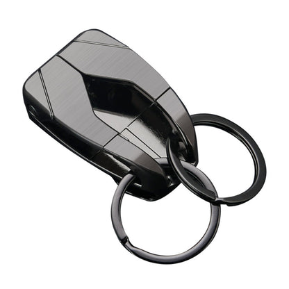 Honest New Full Metal Belt Loop Keychain - Creative Minimalist Men's Key Holder, Durable and Premium