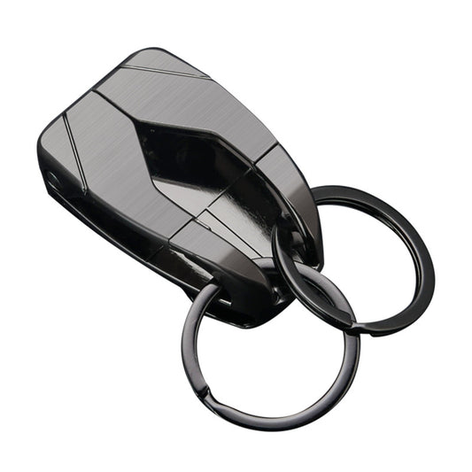 Honest New Full Metal Belt Loop Keychain - Creative Minimalist Men's Key Holder, Durable and Premium