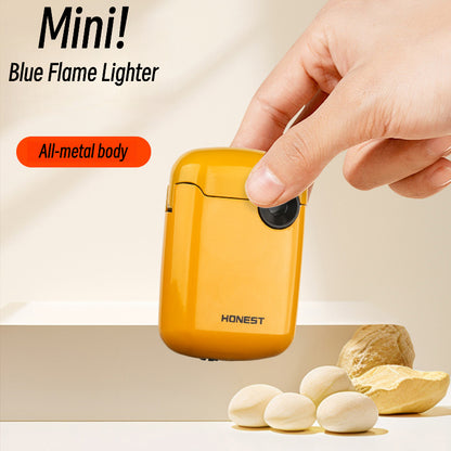 Honest New Inflatable Windproof Lighter – Durable Metal Build, Trendy Portable Design, Refillable Butane Torch Lighter for Outdoor & Everyday Use