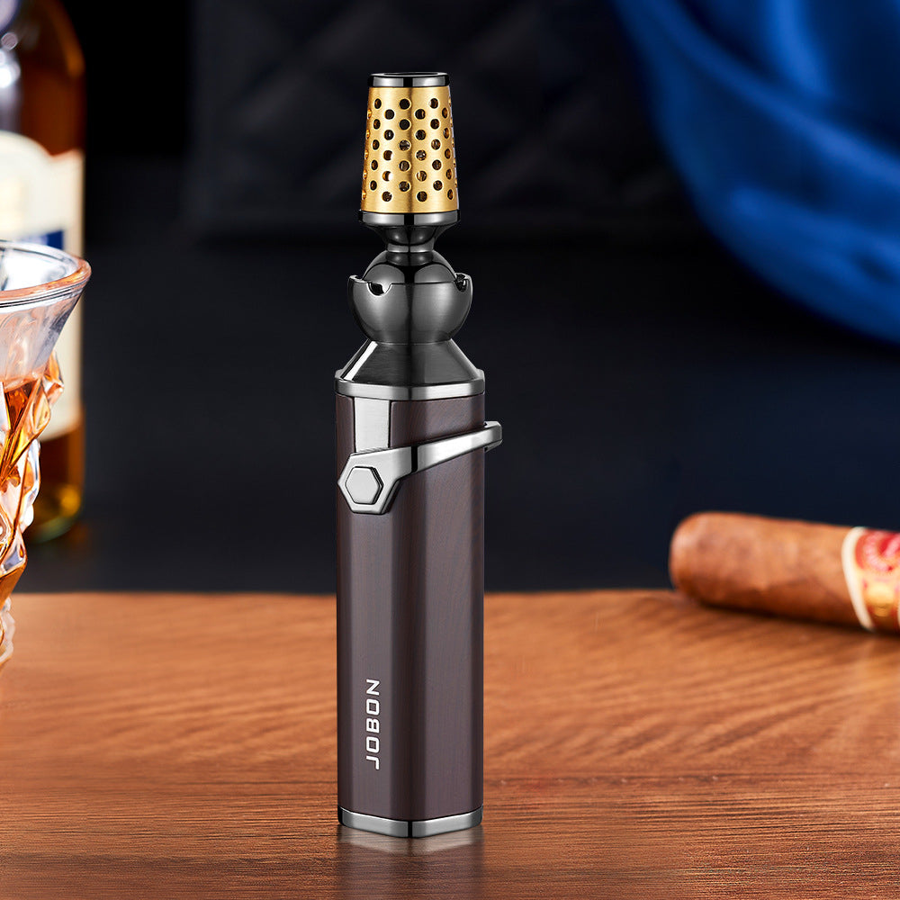 Kitchen Lighter with Rotatable Nozzle, Direct Flame Torch, Safety Lock