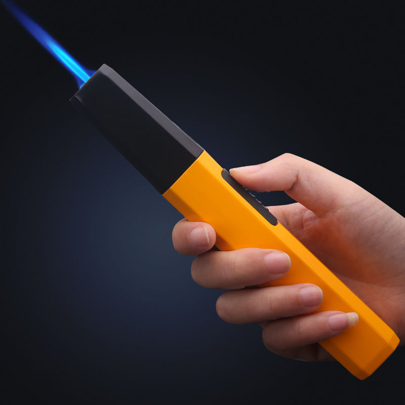Honest Windproof Jet Torch Lighter Metal High Temperature Flame Large Capacity Outdoor Camping Moxibustion Tool