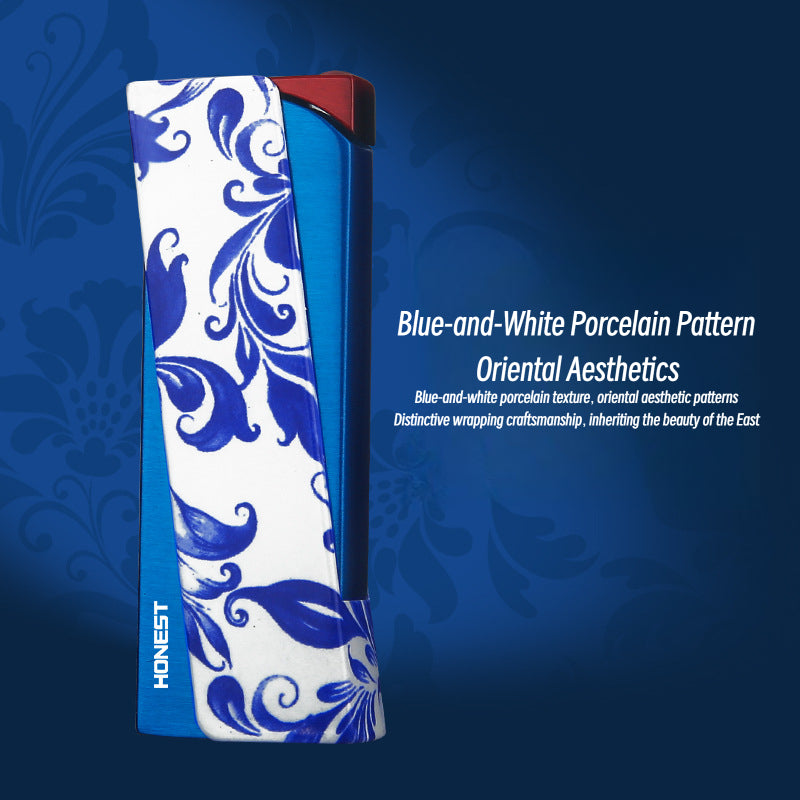 Honest New Windproof Butane Metal Torch Lighter with Blue Flame for Incense, Moxibustion, and Fire Starter Wholesale