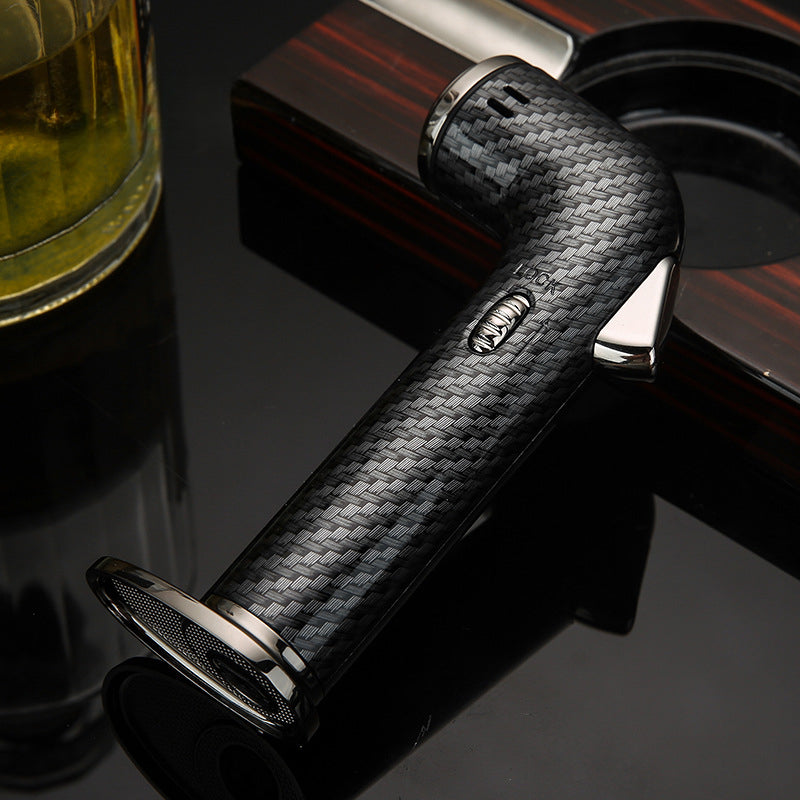 Honest Direct Jet Torch Windproof Lighter Metal Welding Torch Refillable Lighter for Barbecue Pig Hair Burning and Moxibustion