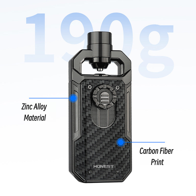 Honest New Metal Blue Flame Refillable Windproof Lighter – Durable Creative Butane Torch Igniter for Outdoor & Wholesale Use