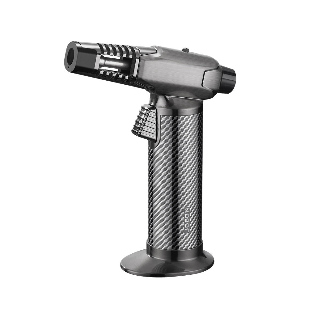 High-Power Jet Flame Torch Lighter Refillable Butane Windproof Igniter for Outdoor Camping, BBQ, Kitchen Cooking & Multipurpose Use