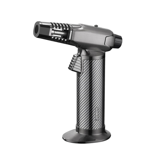 High-Power Jet Flame Torch Lighter Refillable Butane Windproof Igniter for Outdoor Camping, BBQ, Kitchen Cooking & Multipurpose Use