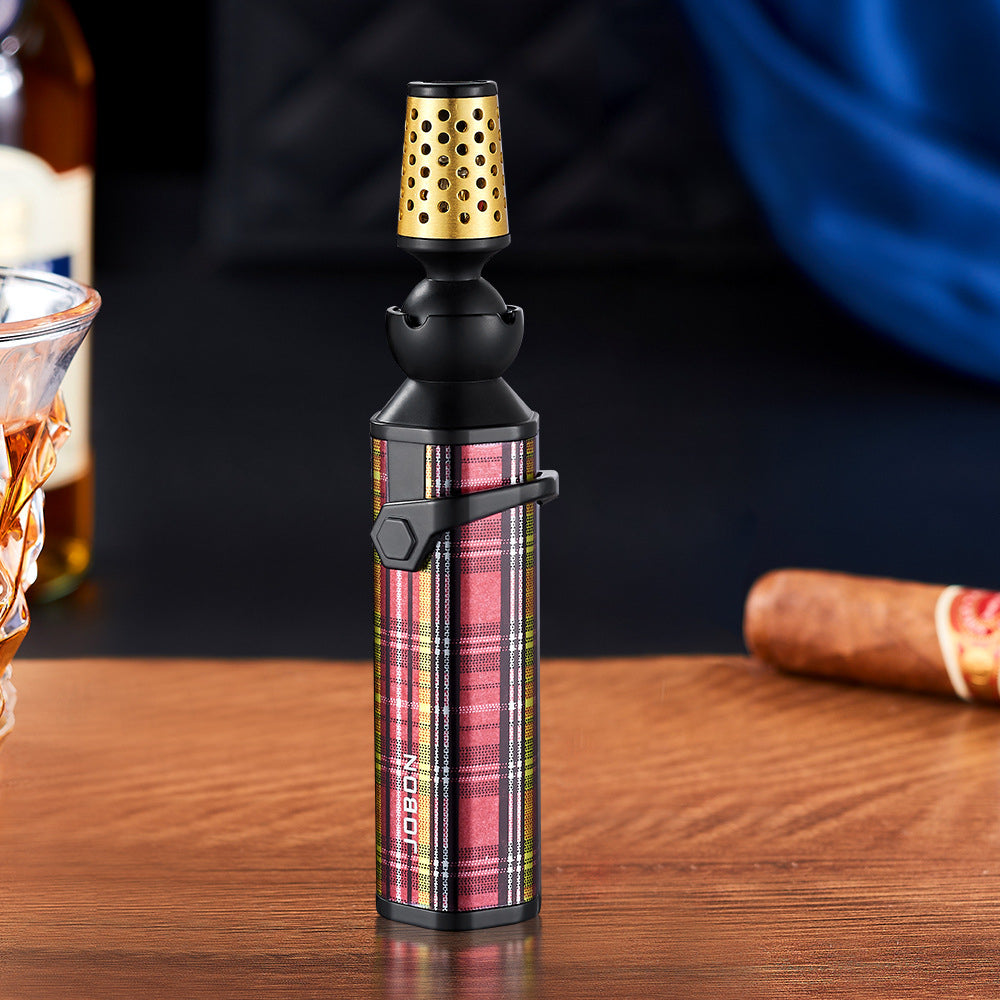 Kitchen Lighter with Rotatable Nozzle, Direct Flame Torch, Safety Lock