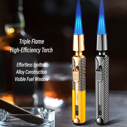 Visual Flame Lighter – Portable Long Rectangular Design for Premium Aromatherapy and Heat Applications