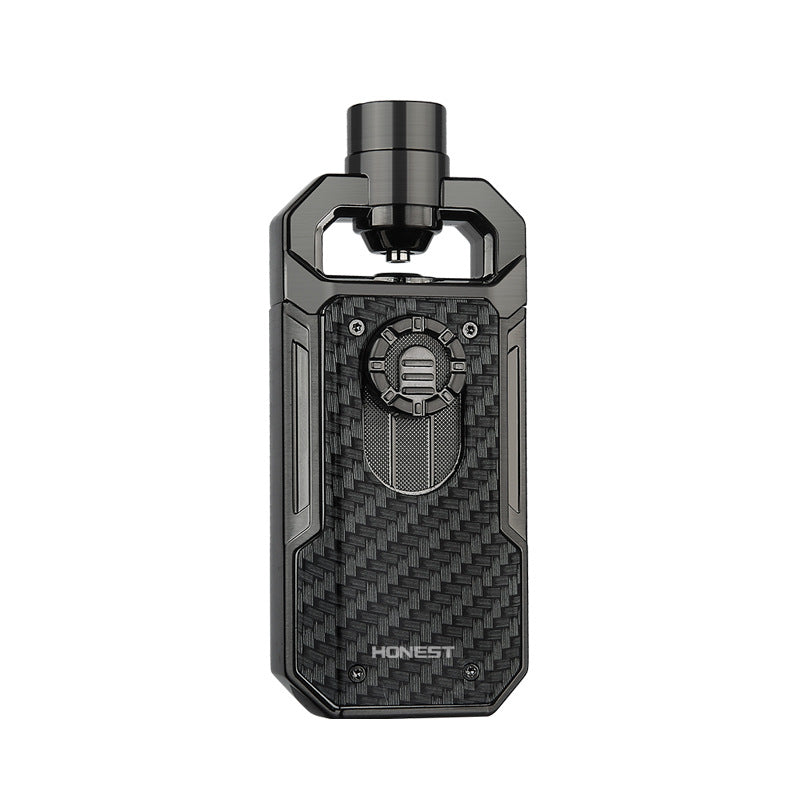 Honest New Metal Blue Flame Refillable Windproof Lighter – Durable Creative Butane Torch Igniter for Outdoor & Wholesale Use