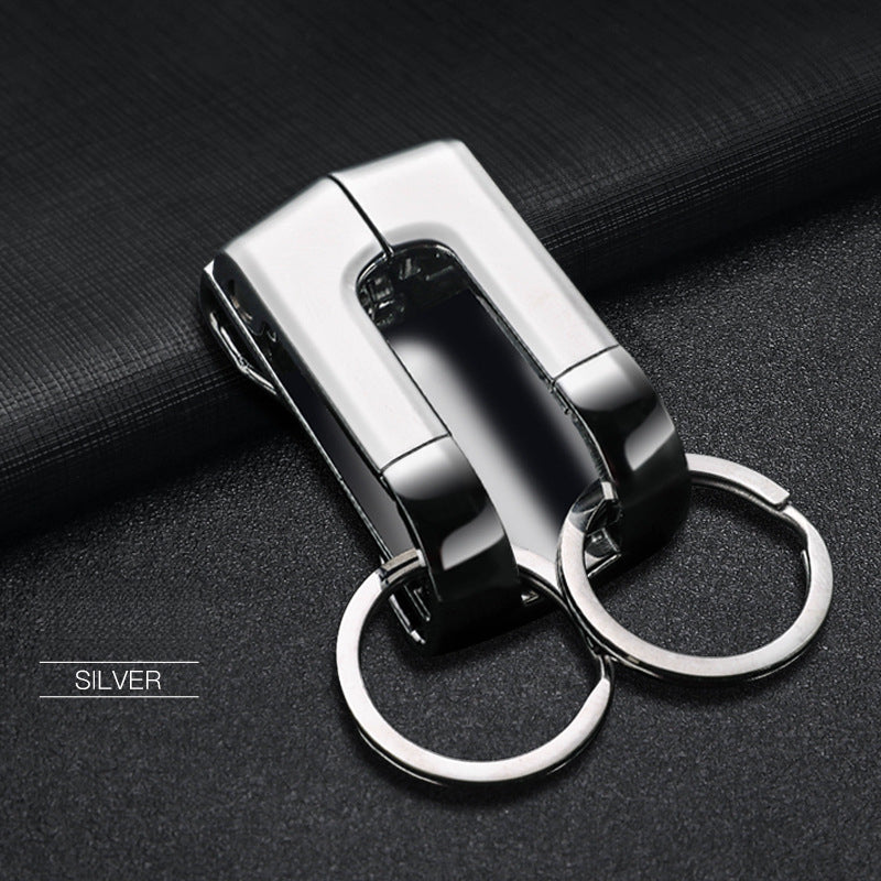 Honest Men's Belt Keychain - Premium Waist Hook, Anti-Lost Car Key Holder, Creative & Minimalist Design